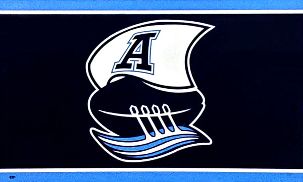 Toronto Argonauts "Boatmen" CFL Football 3'x5' Official Team Banner FLAG - The Sports Vault