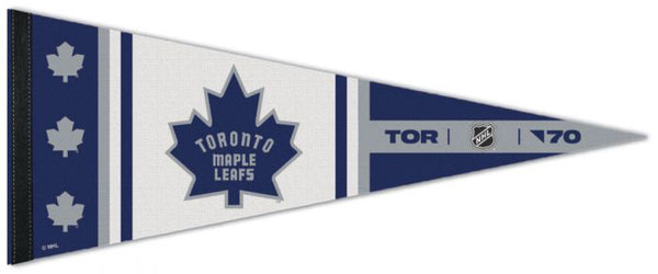 Toronto Maple Leafs "TOR '70" NHL Hockey Reverse-Retro-Style Premium Felt Collector's Pennant - Wincraft