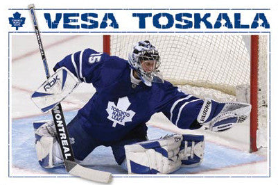 Vesa Toskala "Glove Save" Toronto Maple Leafs Poster - Costacos 2008