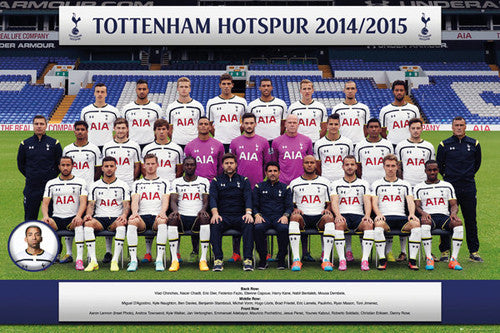 Tottenham Hotspur FC Official Team Portrait 2014/15 Poster - GB Eye (UK)