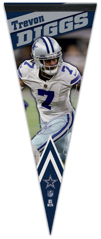 Trevon Diggs Dallas Cowboys Signature-Series Premium Felt Collector's PENNANT - Wincraft Inc.