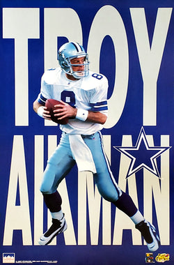 Troy Aikman "Big-Time" Dalas Cowboys QB Action Poster - Starline Inc. 1997