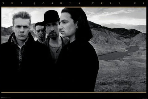 U2 The Joshua Tree Album Cover Art Poster - Aquarius Inc.