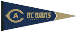 University of California UC Davis Aggies Official NCAA Team Logo Premium Felt Pennant - Wincraft 2021