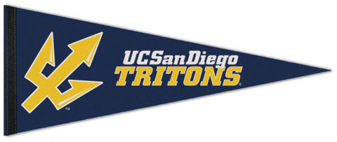 University of California UC San Diego Tritons Official NCAA Team Logo Premium Felt Pennant - Wincraft