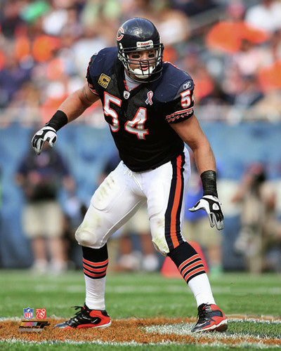 Brian Urlacher "Prowler" Chicago Bears Poster Print - Photofile 16x20