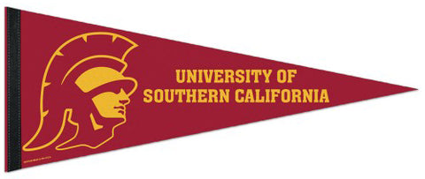 USC Trojans Official NCAA Team Premium Felt Collector's Pennant - Wincraft Inc.