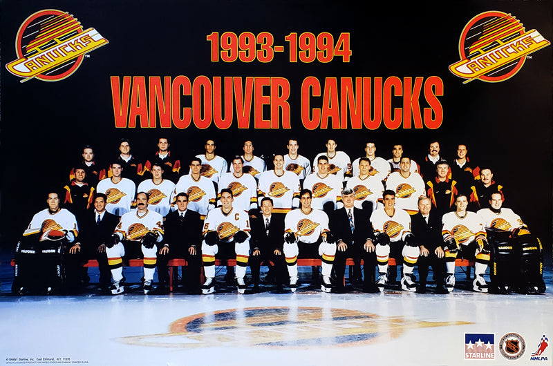 canucks retro reverse hockey skate Poster for Sale by Hungry