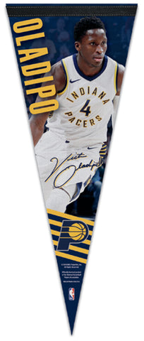 Victor Oladipo "Signature Series" Indiana Pacers Premium NBA Felt Collector's PENNANT - Wincraft 2019