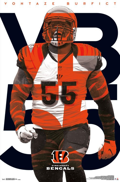 Cincinnati Bengals Posters – Sports Poster Warehouse