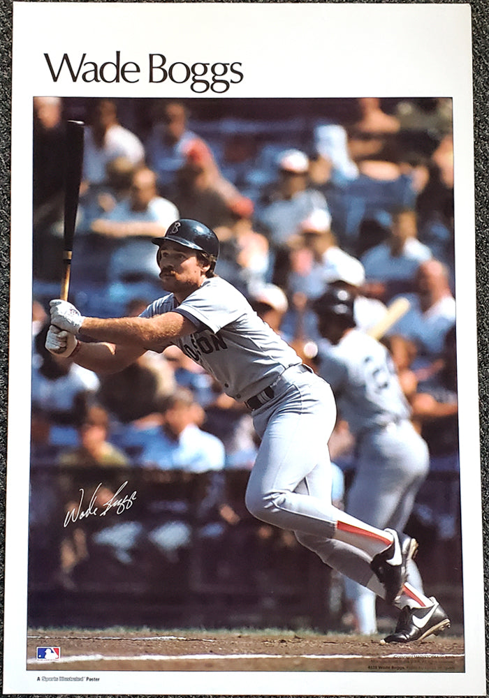 Wade Boggs Superstar Boston Red Sox Vintage Original Poster - Sports –  Sports Poster Warehouse