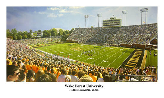 Wake Forest Football "Homecoming" - Sofa Galleria 2006