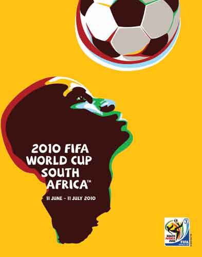 World Cup 2010 South Africa Official Event Poster (FIFA Original)