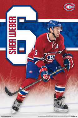 Shea Weber "Superstar" Montreal Canadiens NHL Action Wall POSTER - Trends 2016