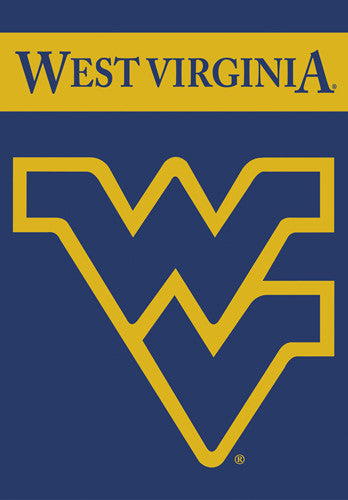 West Virginia Mountaineers Official 28x40 NCAA Premium Team Banner - BSI Products