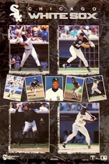 Chicago White Sox "9-Stars" (1991) Poster - Norman James Inc.
