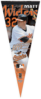 Matt Wieters "Signature" Premium Felt Pennant (LE /2010) - Wincraft