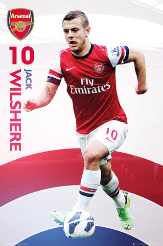Jack Wilshere "Superstar" Arsenal FC Action Poster - GB Eye (UK)
