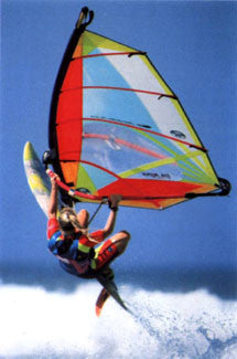 Windsurfing "Big Air" Sports Action Poster - Nuova Arti Grafiche