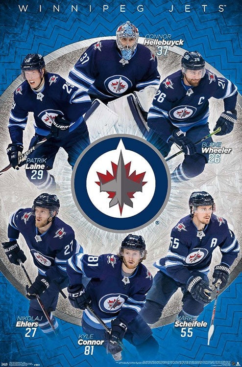 Winnipeg Jets Whiteout Panoramic Poster