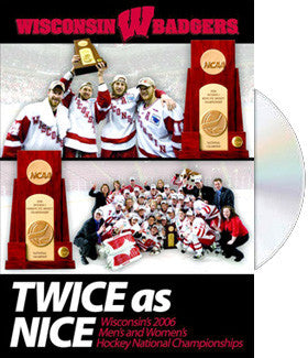 DVD: "Twice as Nice" (Wisconsin Hockey 2006)