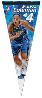 Marissa Coleman "Superstar" WNBA Premium Collector's Pennant