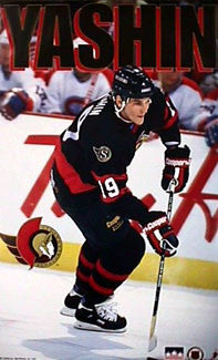 Alexei Yashin "Action" Ottawa Senators Poster - Starline Inc. 1994