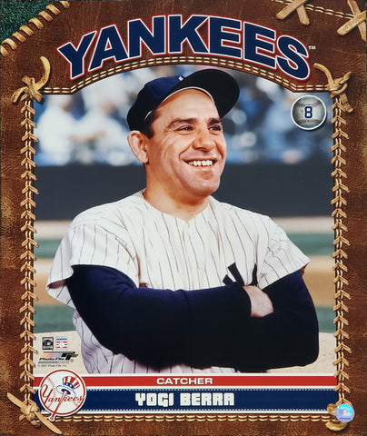Yogi Berra "Retro Classic" (c.1953) New York Yankees Premium Poster Print - Photofile Inc.
