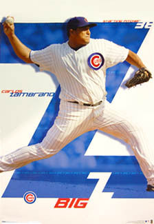 Carlos Zambrano "Big Z" Chicago Cubs Poster - Costacos 2008