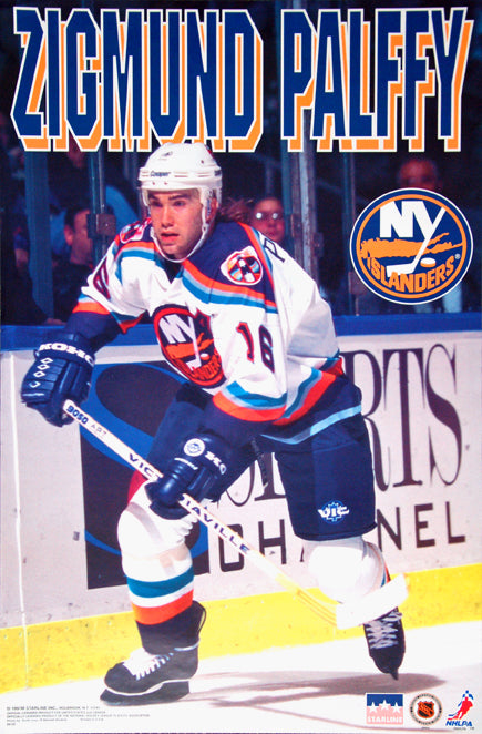 New York Islanders Poster, New York Islanders Hockey Print