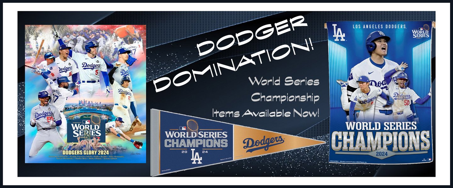 Dodgers World Series Champions 2024