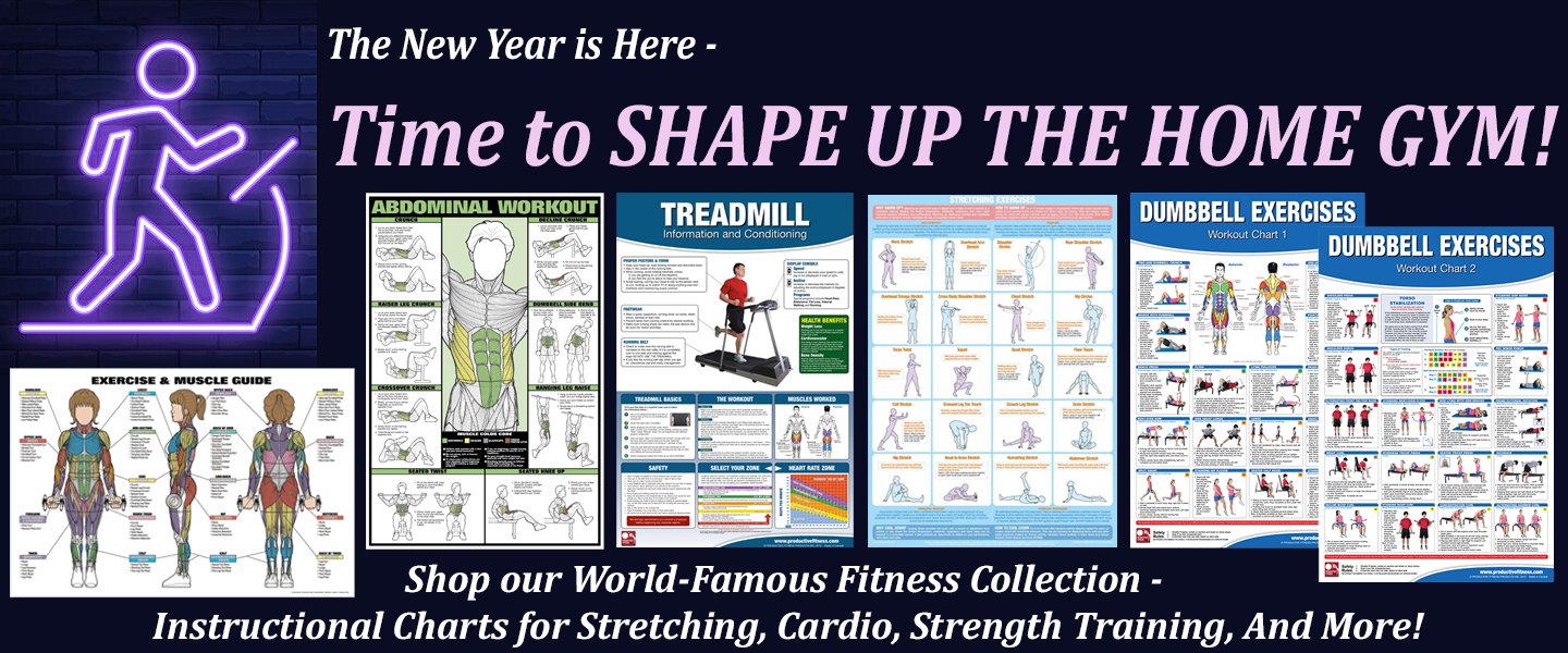 Fitness Charts for your Home Gym