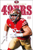 49ers Player Posters - Current And Recent