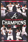 2021 Braves World Series Word Art Poster