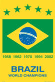 Brazil Soccer Posters