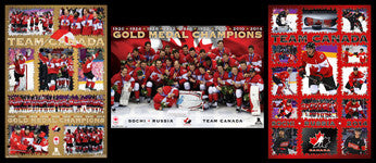 Team Canada 2002 Victory Mob - Costacos Sports – Sports Poster