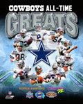 Cowboys Player Posters - Stars Of The Past