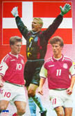 Denmark Soccer Posters