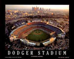 Dodger Stadium And Logo Posters