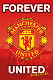 Manchester United Crest And Stadium Posters