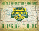 North Dakota State Bison Posters