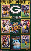 1997 Super Bowl XXXI Packers Patriots