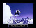 Motivational Snowboarding Posters