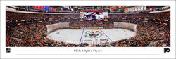 Philadelphia Flyers Wells Fargo Center NHL Game Night Panoramic Poster Print - Blakeway Worldwide