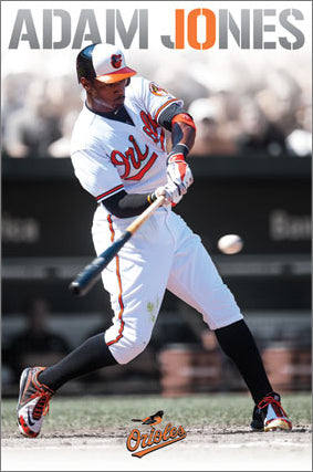 Adam Jones "Impact" Baltimore Orioles MLB Action Poster - Costacos 2013