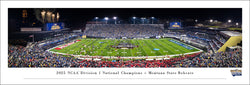 Montana State Bobcats 2025 NCAA College Football Division I National Champions Panoramic Poster Print - Blakeway