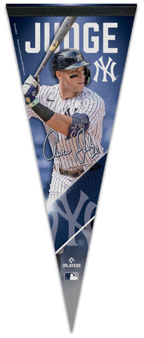 Aaron Judge New York Yankees Signature Series Premium Felt Pennant - Wincraft 2023