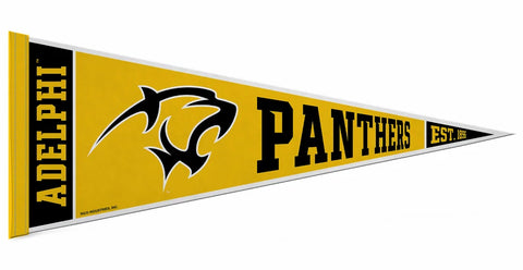 Adelphi University PANTHERS Official NCAA Team Felt Pennant - Rico Inc.