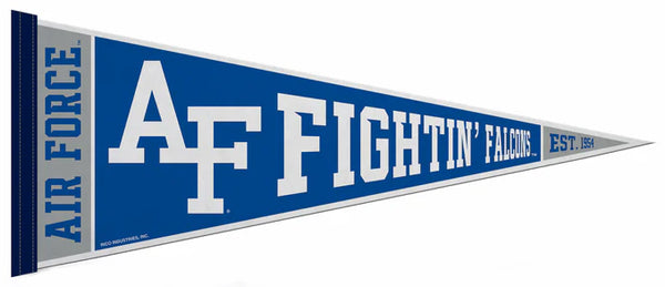 United States Air Force Academy FIGHTIN' FALCONS Official NCAA Team Felt Pennant - Rico Inc.