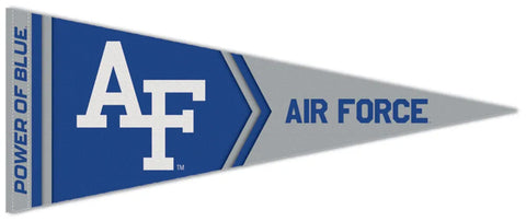 Air Force Academy Falcons "Power of Blue" NCAA Team Logo Premium Felt Pennant - Wincraft Inc.